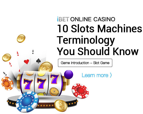 i8 (iBET)-Online-Casino-10-Slots-Machines-Terminology-That-You-Should-Know iBET-Online-Casino-10-Slots-Machines-Terminology-That-You-Should-Know